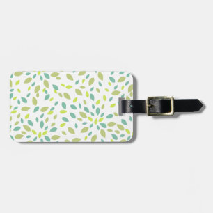 Leaves (Green) Luggage Tag