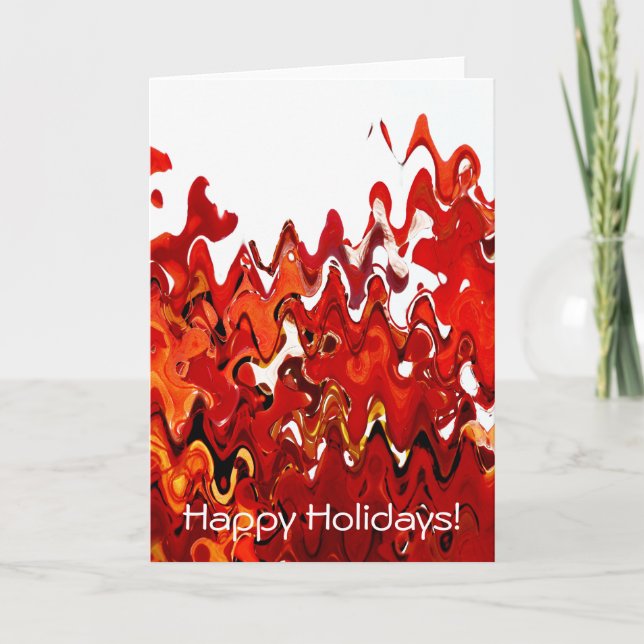 LEAVES HOLIDAY CARD (Front)
