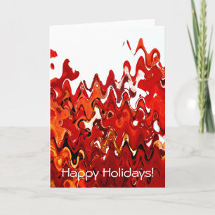 LEAVES HOLIDAY CARD