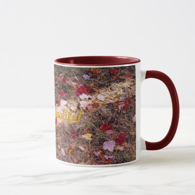 Leaves in Grass Mug (Right)