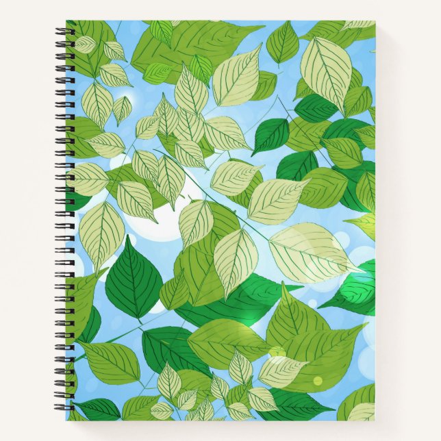 Leaves Notebook (Front)