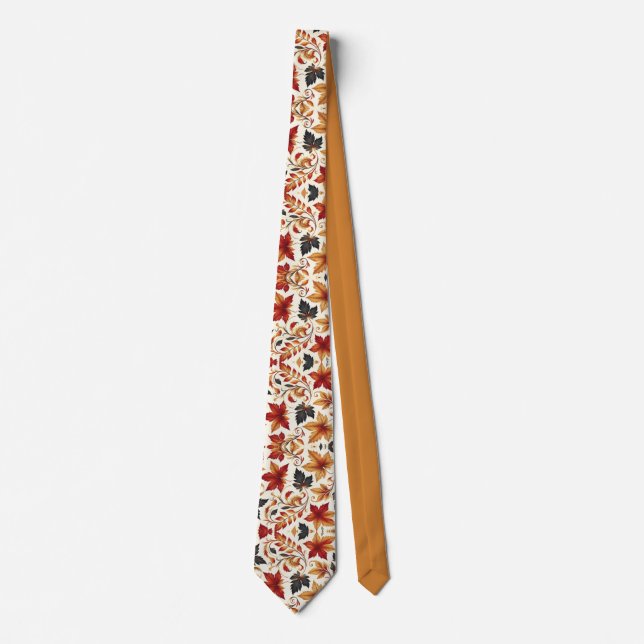 Leaves of Autumn Tie (Front)