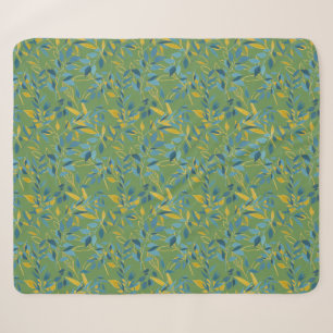 Leaves of Glory Sherpa Blanket