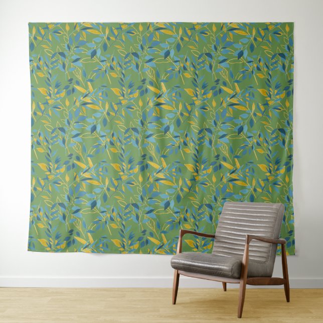 Leaves of Glory Tapestry (In Situ (Horizontal))