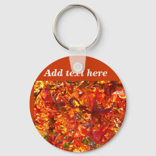 Leaves of Love_ Key Ring