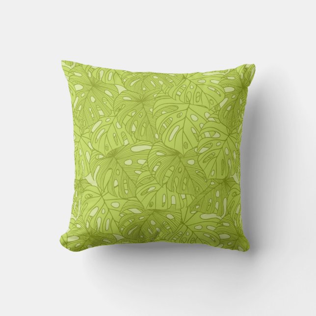 Leaves of Palm Tree Cushion (Front)
