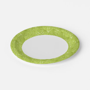 Leaves of Palm Tree Paper Plate