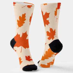 Leaves of Thanks Socks