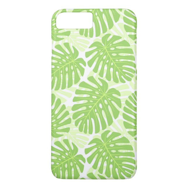 Leaves Of Tropical Plant - Monstera Pattern Case-Mate iPhone Case (Back)