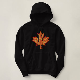 LEAVES ON LEAVES (CANADA FLAG) BY MASANSER HOODIE