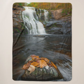 LEAVES on the WATER Sherpa Blanket