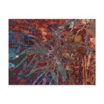 LEAVES ON TORTOISESHELL