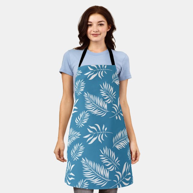 Leaves Pattern 13 Apron (Worn)