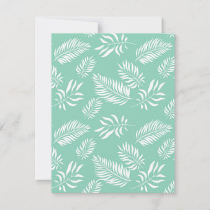 Leaves Pattern 14 Card