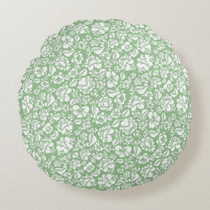 Leaves pattern 14b. lgren BG Round Cushion