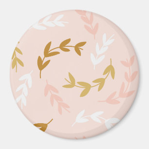 Leaves Pattern 4 Magnet