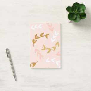 Leaves Pattern 4 Post-it Notes