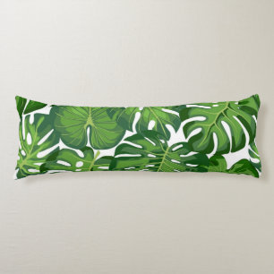 Leaves pattern body cushion