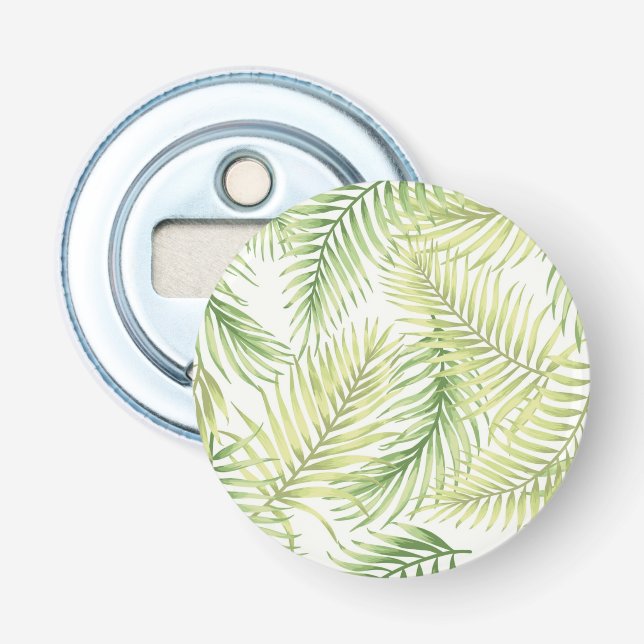 Leaves pattern bottle opener (Front)