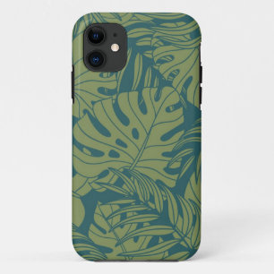 Leaves pattern iPhone 11 case