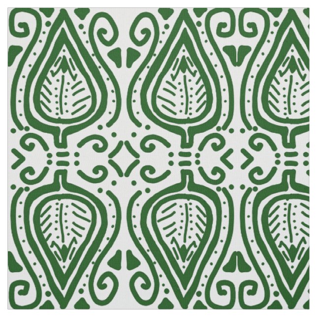 leaves pattern fabric (Swatch)