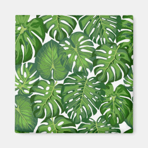 Leaves pattern magnet