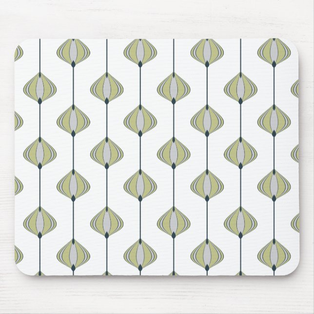 Leaves pattern mouse mat (Front)