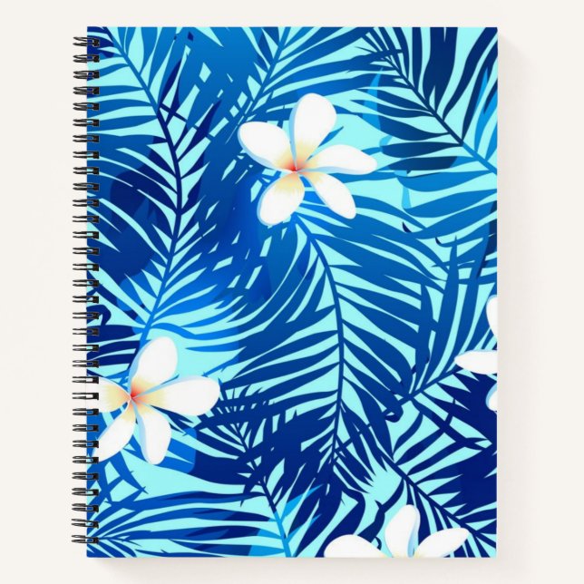 Leaves pattern notebook (Front)