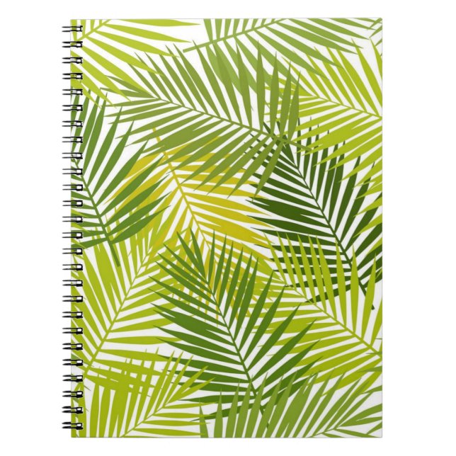 Leaves pattern notebook (Front)