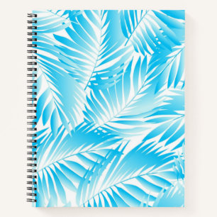 Leaves pattern notebook