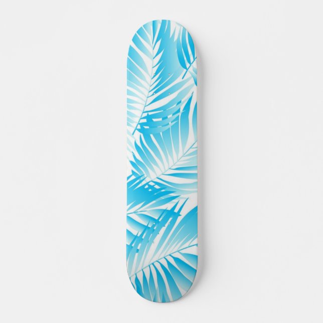 Leaves pattern skateboard (Front)