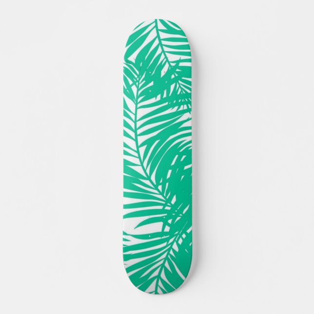Leaves pattern skateboard (Front)