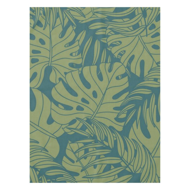 Leaves pattern tablecloth (Front)