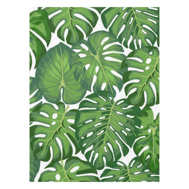 Leaves pattern tablecloth (Front)