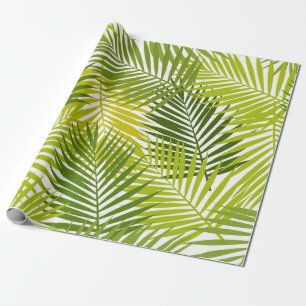 Leaves pattern wrapping paper