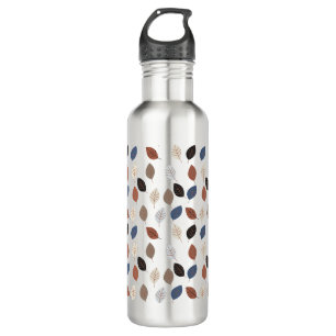 Leaves Retro Pattern 710 Ml Water Bottle