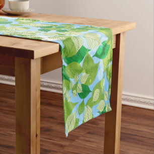 Leaves Short Table Runner