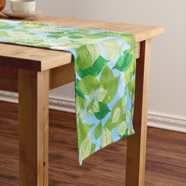 Leaves Short Table Runner (In Situ)