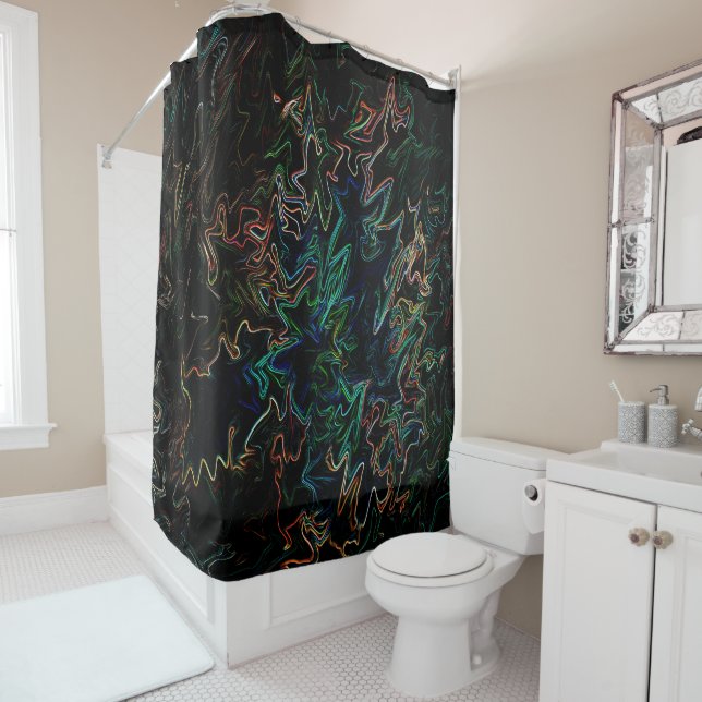 Leaves...... Shower Curtain (In Situ)