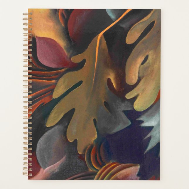 Leaves Under Water | Georgia O'Keeffe | Planner (Front)