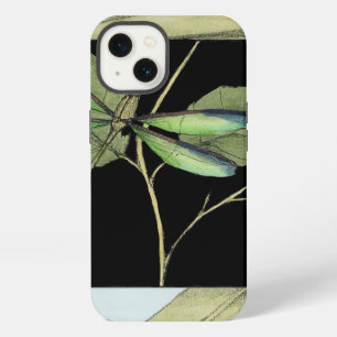 Leaves with Dragonfly Inset by Jennifer Goldberger iPhone 13 Case
