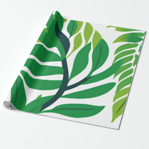 Leaves Wrapping Paper