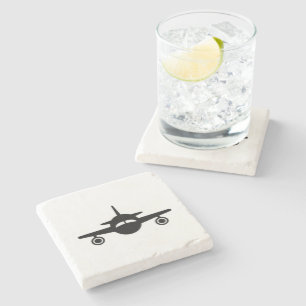 Leavin' on a Jet Plane - Stone Coaster