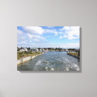 Leaving Bald Head Island, North Carolina Canvas Print
