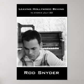 Leaving Hollywood Behind - release date poster