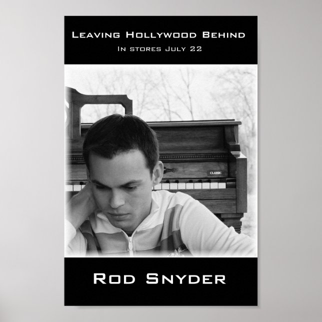 Leaving Hollywood Behind - release date poster (Front)
