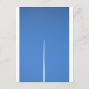 Leaving on a jet plane postcard