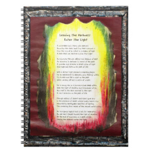 Leaving The Darkness, Enter The Light Notebook