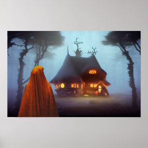 Leaving the Haunted House Poster