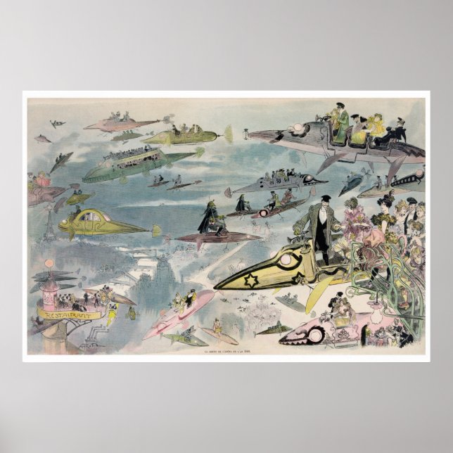 Leaving the Opera in the year 2000 Poster (Front)